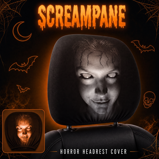 Horror Car Headrest Covers